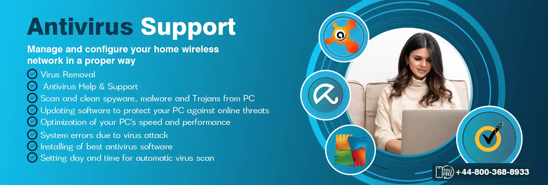 antivirus support